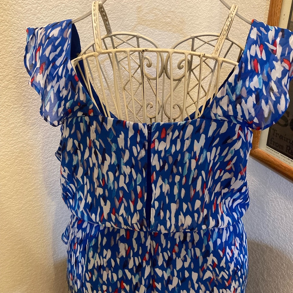 Nine West maxi high to low dress size 10